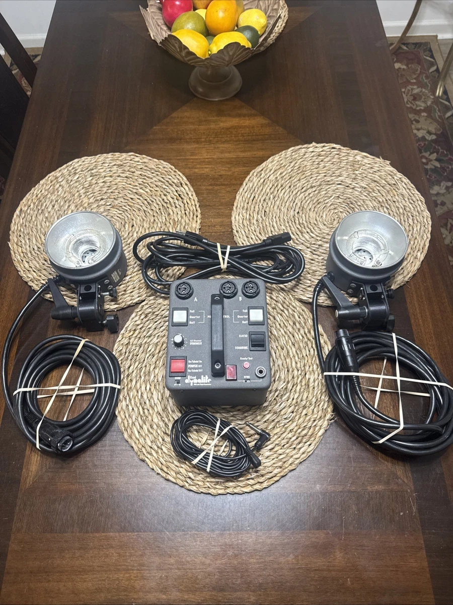 Pack Flash Dynalite M1000x + Tête Refroidie Par Ventilateur – Matériel Studio