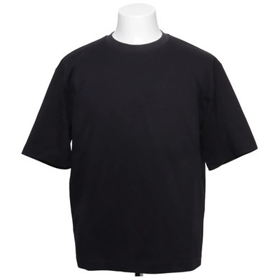 Uniqlo U, T-shirt, Größe: M, Schwarz, Einfarbig, Feinstrick, Herren #sOd