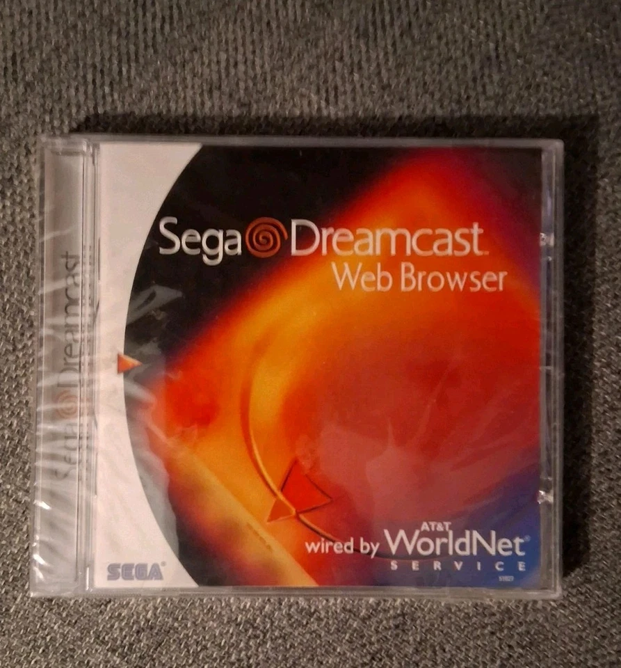 1999 Sega Dreamcast Web Browser Installation Disc, Sealed - Original Packaging - Image 3 of 3