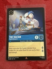 Lorcana Whispers in the Well - The Sultan - Playful Monarch - 151/204 RARE