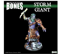A31663 REAPER MINIATURES BONES BLACK CLASSIC STORM GIANT KING