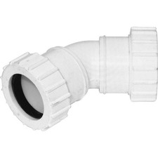 Image of Compression 135° Bend Pipe Fitting 32mm