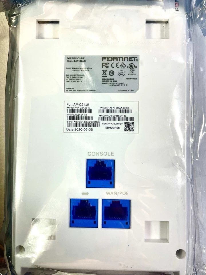 Fortinet FAP-C24JE-A FORTIAP-C24JE Wireless Access Point New in Box - Image 2 of 4