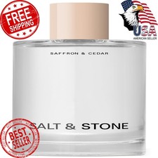 Salt and Stone Hair and Body Mist for Women and Men, Saffron and Cedar 3.4 fl...