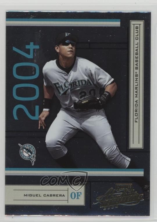 2004 Playoff Absolute Memorabilia Retail Miguel Cabrera #79 r9d