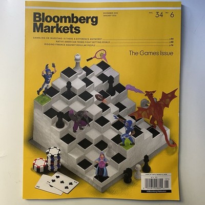 Bloomberg Markets Magazine Dec/Jan 2026 The Games Issue Vol 43 #6 -Finance- NEW