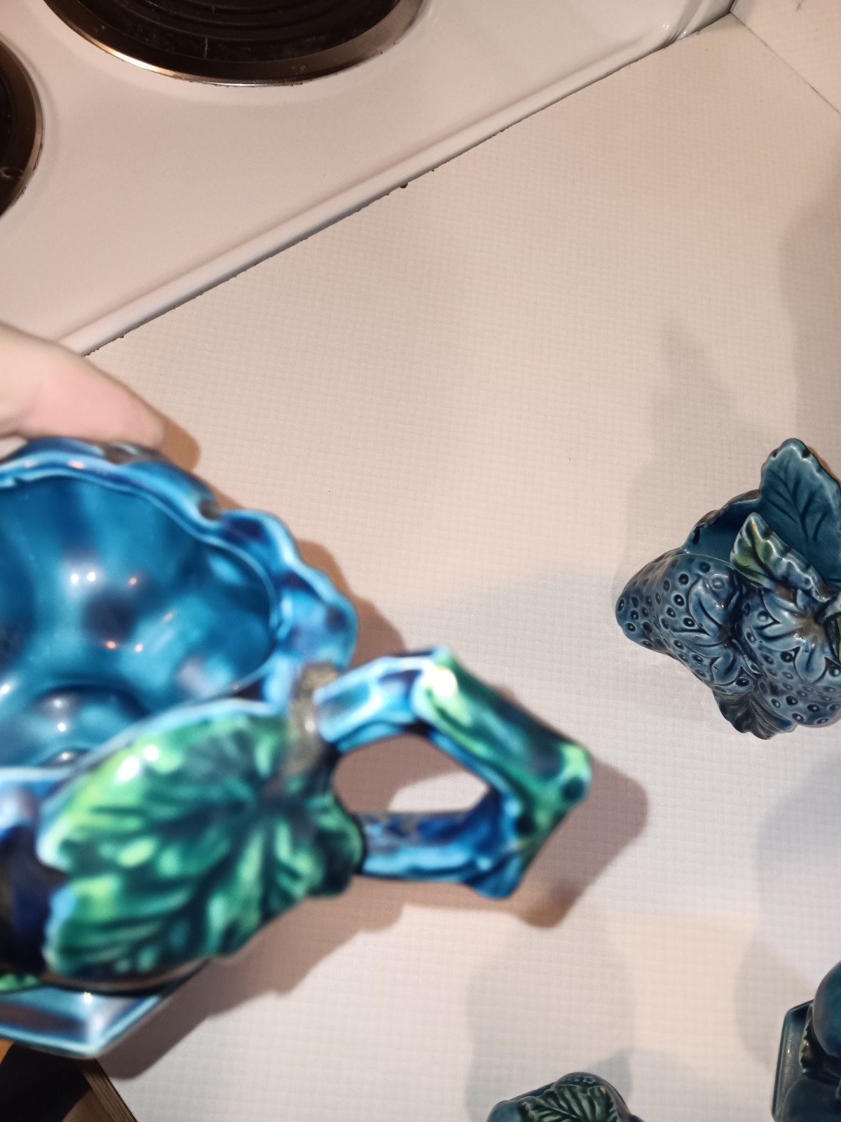 Inarco Japanese Indigo Blue Ceramic Dish Set