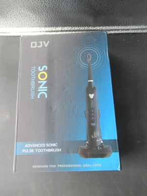 OJV Sonic Electric Toothbrush Waterproof Rechargeable Low Noise