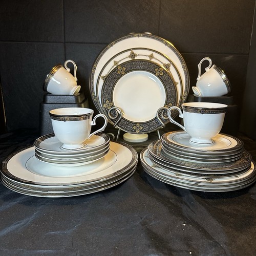 Lenox China “Vintage Jewel” 6 PC Dinnerware Set - 4 Settings (5PC Plus Luncheon) - Picture 1 of 17