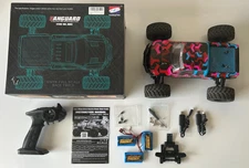 HAIBOXING 1:12 Scale RC Car 903 BRUSH TRUCK SLIGHTLY USED 4WD L5-R4 RTR Wheelie