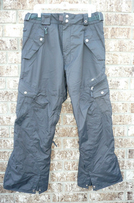 686 SMARTY 3-IN 1 Cargo Men's Size M Winter Snowpants Ski Snowboard Gray