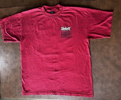 Slipknot band vintage 1999 Red Barcode T-shirt XL Delta Blue Grape Stone Sour