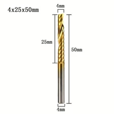 Milling Cutter Carbide  Down Cut Spiral Bits Engraving CNC Router Bits