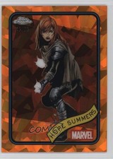 2025 Topps Chrome Marvel Comics Sapphire Orange /25 Hope Summers #73 13ql