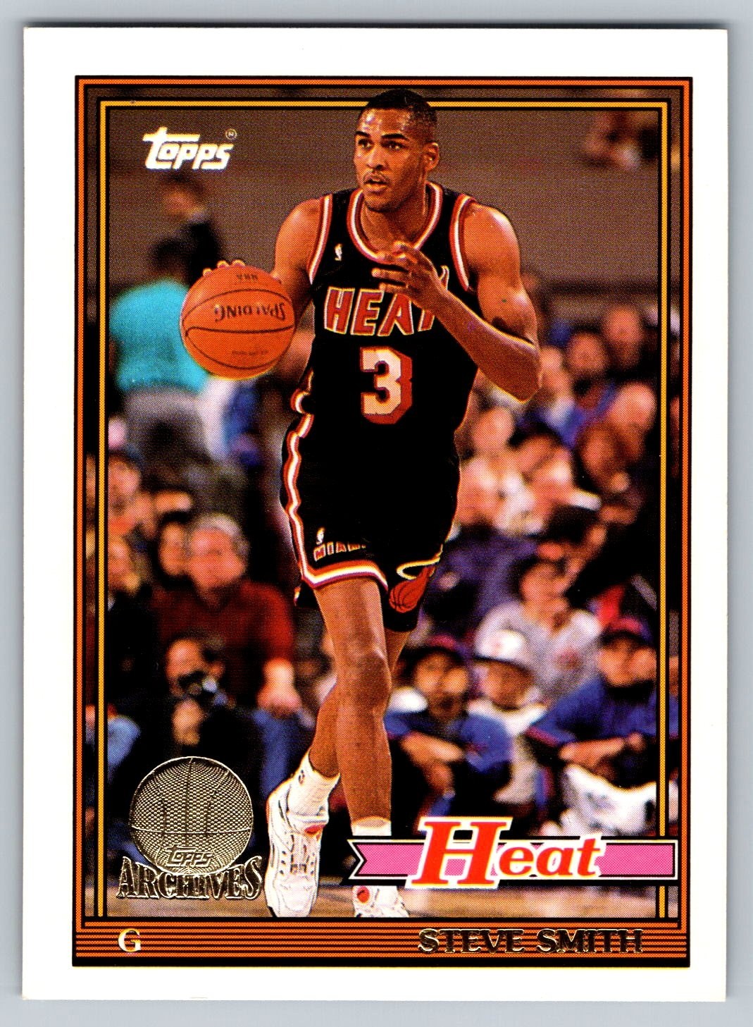 1992-93 Topps Archives GOLD #148 Steve Smith Miami Heat