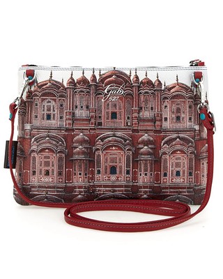 Gabs Bag Beyonce Black M Crossbody Bag Leather Jaipur Red Woman