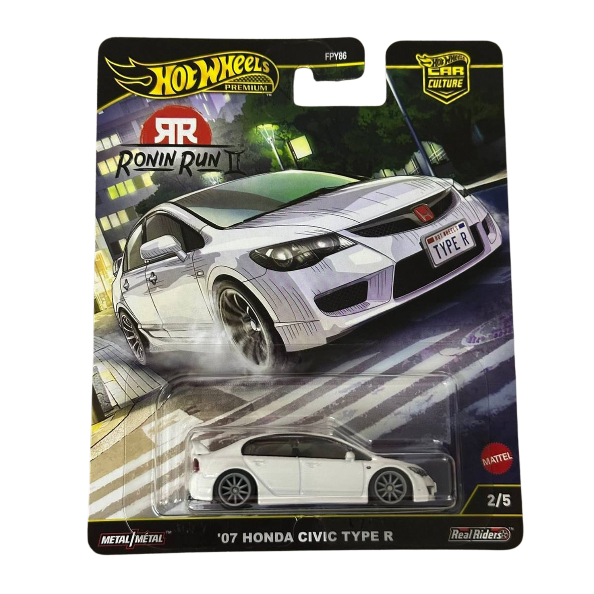 Ready Stock) Hot Wheels Car Culture 2025 M Case – Ronin Run 2 (Set