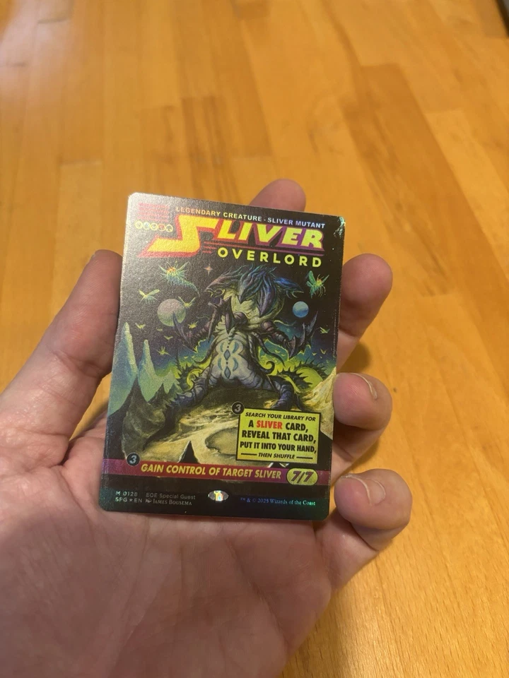 Sliver Overlord Full Art Showcase Foil MTG Special Guests - Bild 3 von 4