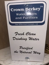 NEW Berkey 6 Gallon Stainless Steel Water Filter System Gravity Purifier Open