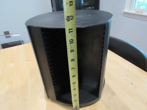 80 CD Carousel Rotating Spinning Plastic Storage Tower Rack/ Unbranded ...