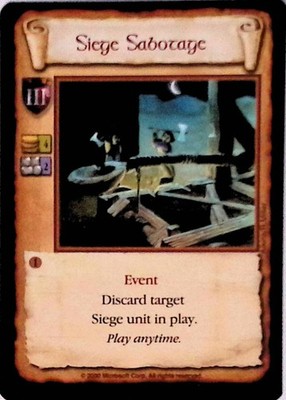 Age of Empires Siege Sabotage - Limited