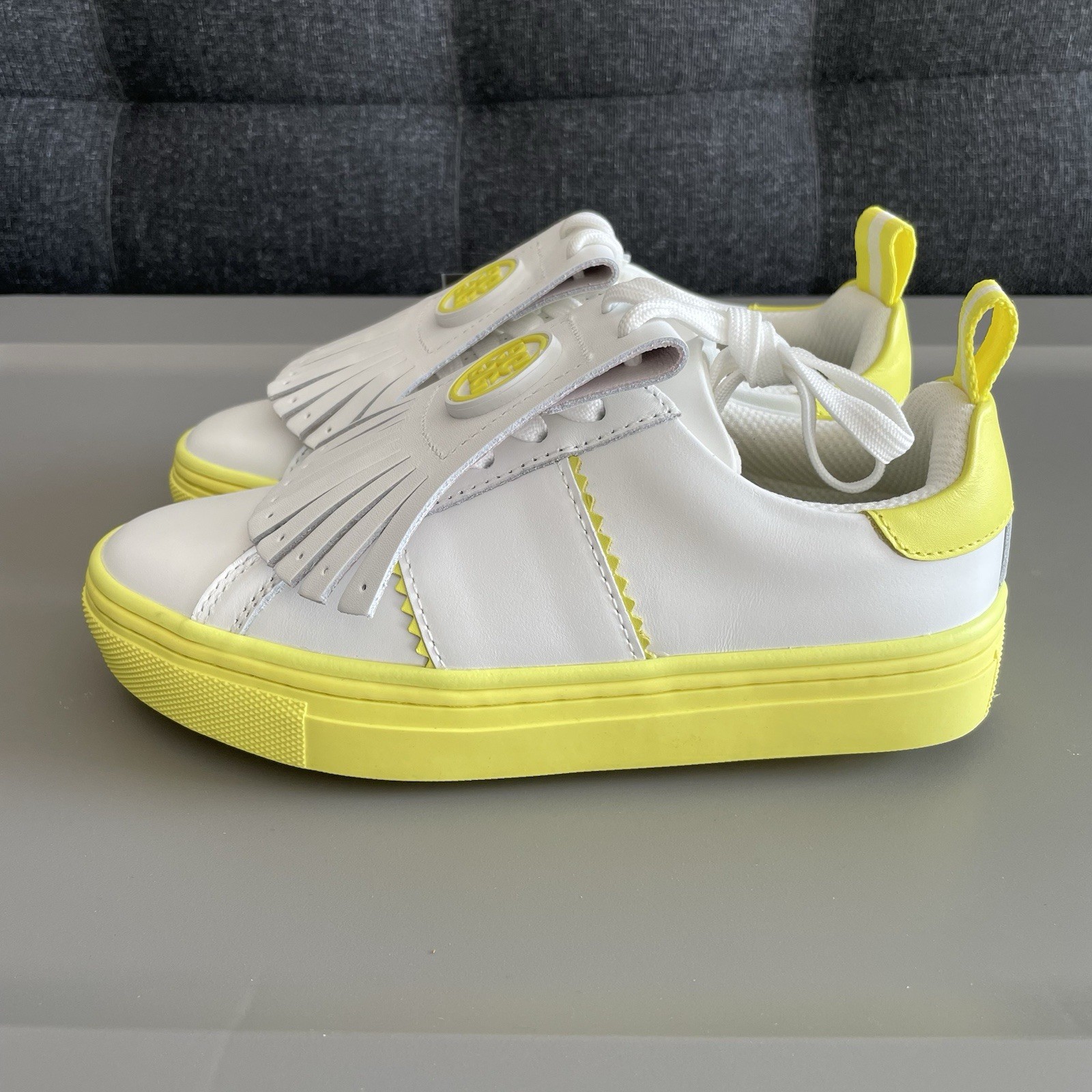 SAOLA G FORE Kiltie Disruptor Scarpe da Golf in Pelle (Solare) G4LS23EF50 Donna Taglia 5 5