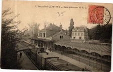 CPA MAISONS-LAFFITTE - Gare interieure (165832)