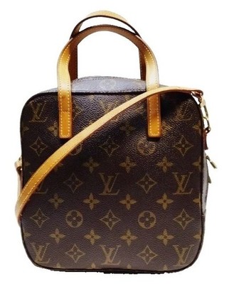 LOUIS VUITTON Monogram Spontini Handbag Shoulder Bag 2WAY M47500 Women