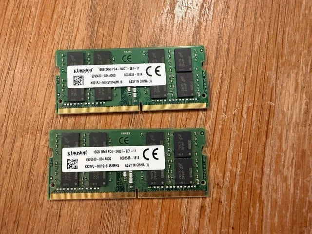 メモリー Kingston HPE PC4-2400T-R 16GB Kingston PC4-19200 (DDR4-2400) Bus Speed Computer RAM 16 GB