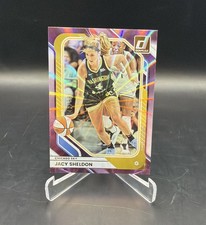 2026 Panini WNBA Donruss #65 Purple Laser Jacy Sheldon # /99 Chicago Sky