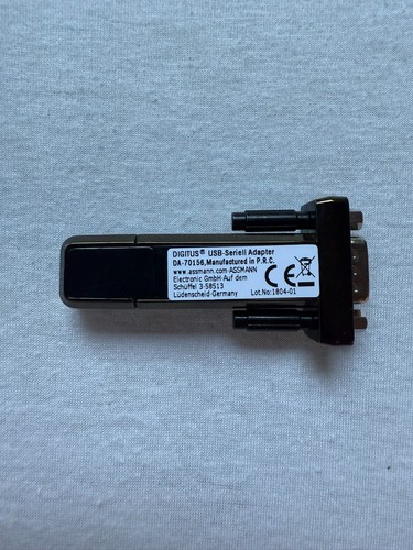 Digitus DA-70156 Usb to Serial Adaptor, Usb 2.0 W10,8,7,XP,MacOS X,Linux, New - Picture 3 of 3