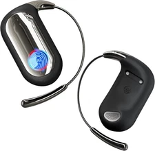 AI Translation Earbuds Real-Time 168 Languages Translator Earbuds, Gun Black 