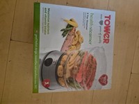 3 Tier Healthy Steamer 5.5L Easy Cleaning 3 Year Guarantee Kitchen Cooking