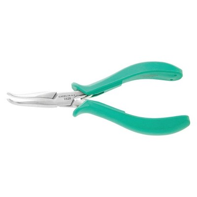 EXCELTA 2829 Bent Long Nose Plier,5-3/4'' L,Smooth 32NF03