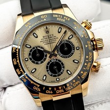 2018 Rolex Cosmograph Daytona 40MM 18k Yellow Gold Champagne Dial  (116518LN)