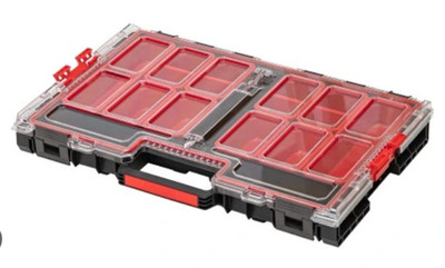 Qbrick System ONE Organiser L 2.0 | Organizer 10 Eimer verstärkte Verschlüsse
