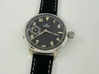 Rolex California Military Style WWII Vintage Swiss Art Deco Silver Watch CAL.534