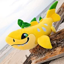 Lemon Shark Plush – 16" Cute Stuffed Shark Toy