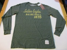SUNY BROCKPORT GOLDEN EAGLES BASKETBALL L/S RETRO BRAND T-SHIRT MED NEW NWT $39