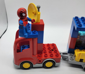 Duplo 10608 Lego Spider-Man Spider Truck Adventure Complete Set Marvel Comics