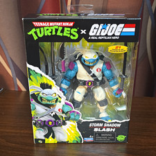 Playmates Toys TMNT x G.I. Joe Storm Shadow & Slash Action Figure Katana