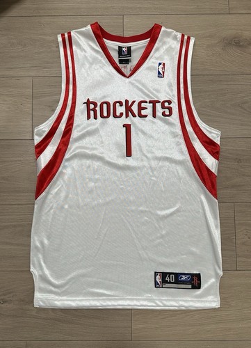 houston rockets Tracy mcgrady Size 40 Authentic Reebok Pro Cut Jersey