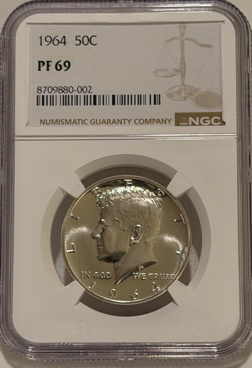 PR 69 Graded 1964 Kennedy US Half Dollars (1964-Now) for sale | eBay