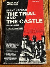 Monarch Notes & Critical Study Guides: Franz Kafka's The Trial & The Castle 1966