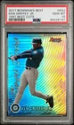 KEN GRIFFEY JR. 2017 BOWMAN'S BEST 1997 BEST CUTS #KGJ PSA 10 Mariners