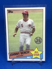 2020 Topps - 1985 Topps Baseball All-Stars #85AS-9 Johnny Bench Cincinnati Reds