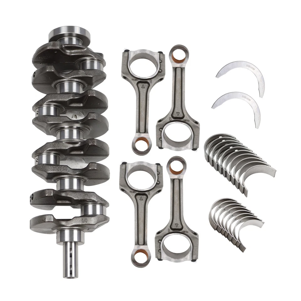 Cigüeñal del motor G4KH 2.0T y barras de con y cojinete para KIA Optima HYUNDAI Sonata EE. UU. Foto 2 de 4