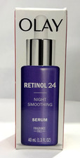 Olay Retinol 24 MAX Night Smoothing Serum, Fragrance Free  1.3 Oz -no date