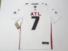 Bijan Robinson #7 Atlanta Falcons OnField Men's Game Jersey White