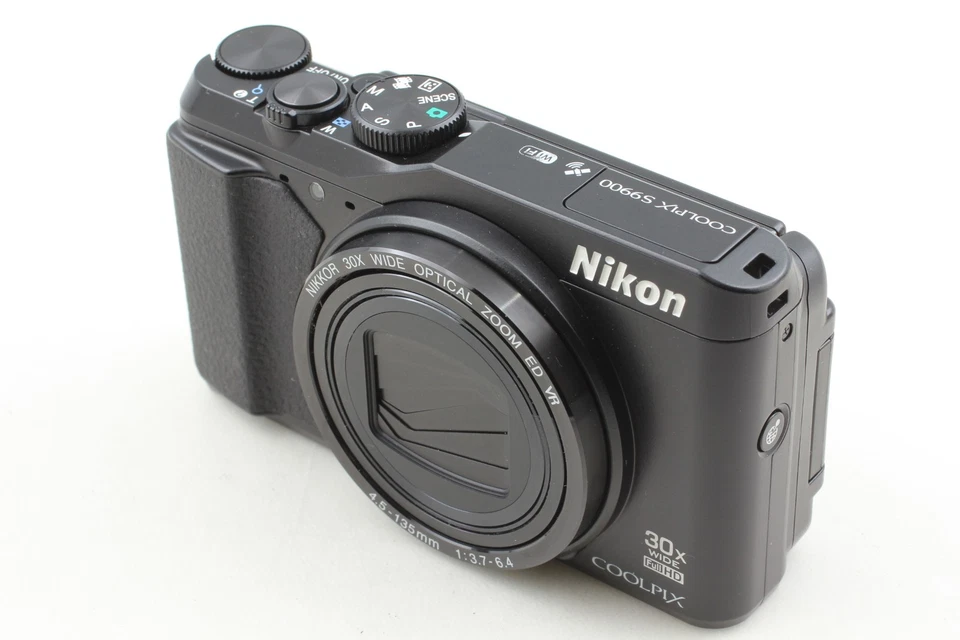🎦VIDEO👀✨MINT✨ Nikon Coolpix S9900 Black 16.0MP Digital Camera From JAPAN - Image 4 of 4